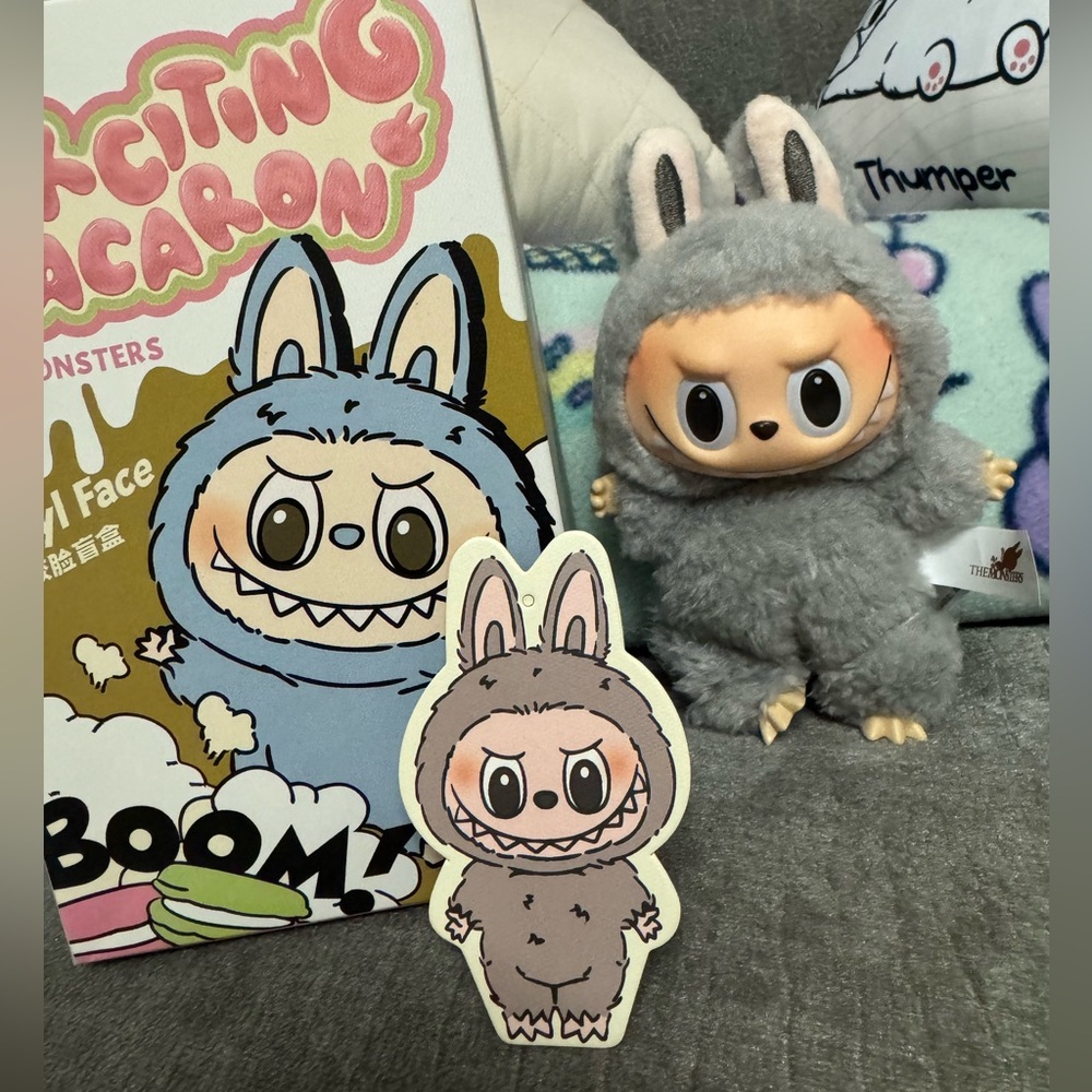 Pop Mart’s Labubu Exciting Macaron Series. New and confirmed ‘SESAME BEAN’